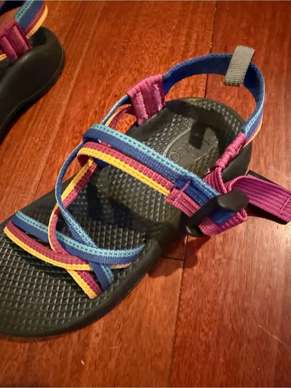 Chaco Kids Multicolor Rainbow Strap Sandal